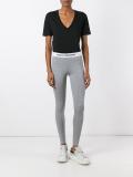 logo waistband leggings