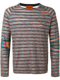 striped reversible sweater