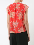 floral print top 