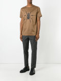 spider print T-shirt