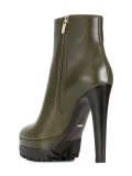 high heel booties