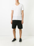 high-waisted bermuda shorts
