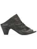 open toe mules