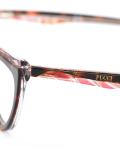 cat eye frame glasses