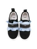 ruffle trim sneakers