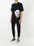 skate print T-shirt
