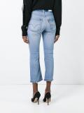 destroyed cropped jeans 