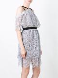 strappy lace dress