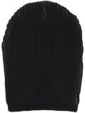 ribbed cat eye beanie