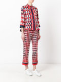 patterned suit