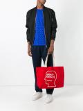 logo print tote