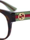 Web arm transparent glasses