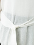 'Elise' lightweight tie sweater