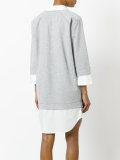 grey melange dress