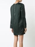 slit sleeve shift dress 