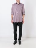 jacquard button down shirt