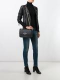 Orb logo shoulder bag