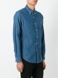 button-down denim shirt