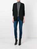one button blazer 