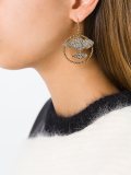 cloud hoop earrings