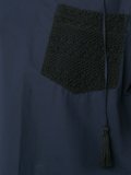 短款绳结细节T恤