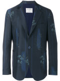 floral print blazer