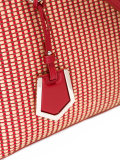 woven texture tote bag