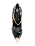 buckled stiletto pumps