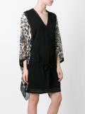 leopard print shift dress