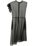 sheer tulle dress