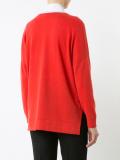 V neck sweatshirt 