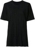 embroidered bars T-shirt 
