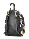floral embellished backpack