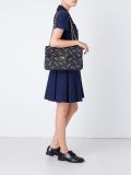 jumbo quilted double chain shoulder bag