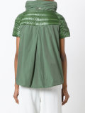 short sleeve puffer jacket