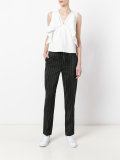 pinstripe Soya trousers