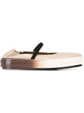 tonal sole ballerinas