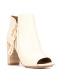 peep toe ankle boots