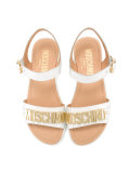  logo plaque sandals 