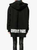 oversized logo print hoodie