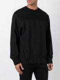 ribbed detailing sweatshirt
