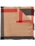 checked scarf