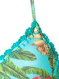 printed bikini top