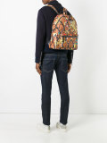 printed backpack