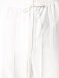 drawstring palazzo trousers