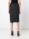 drawstring baggy skirt