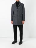 checked coat