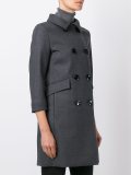 double-breasted coat