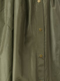 military A-line skirt