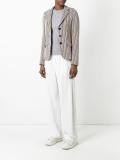 striped blazer